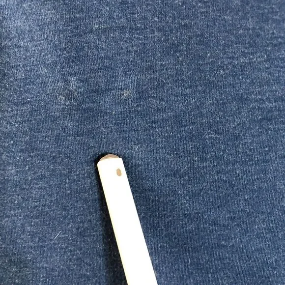 Under Armour Shirt Men Medium‎ Blue Charged Heatgear Graphic Skull Anchor Logo - Picture 2 of 11